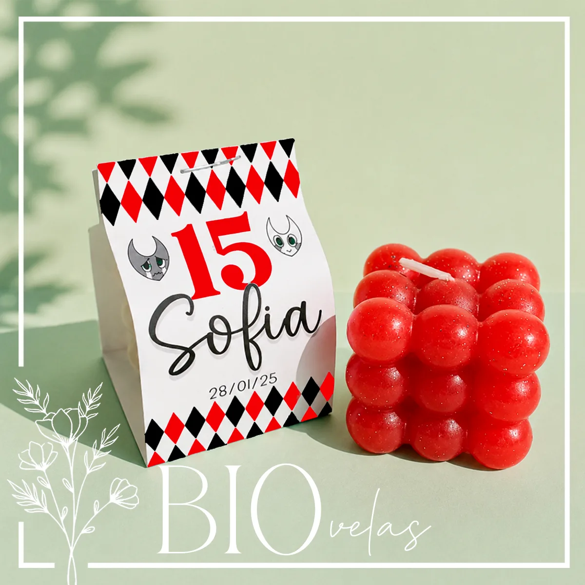 Bubble con faja — Bio Velas