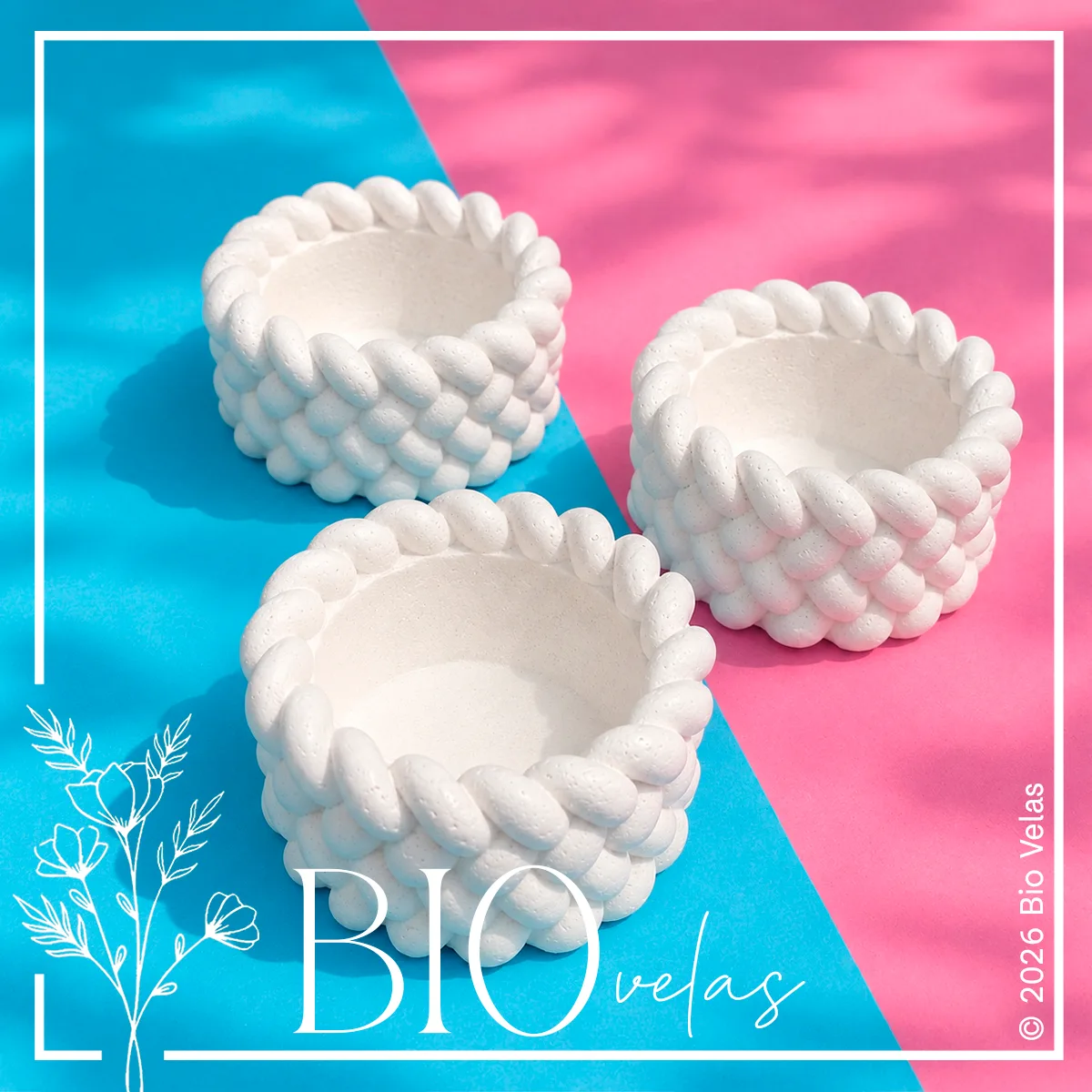 Cuenco tejido — Bio Velas