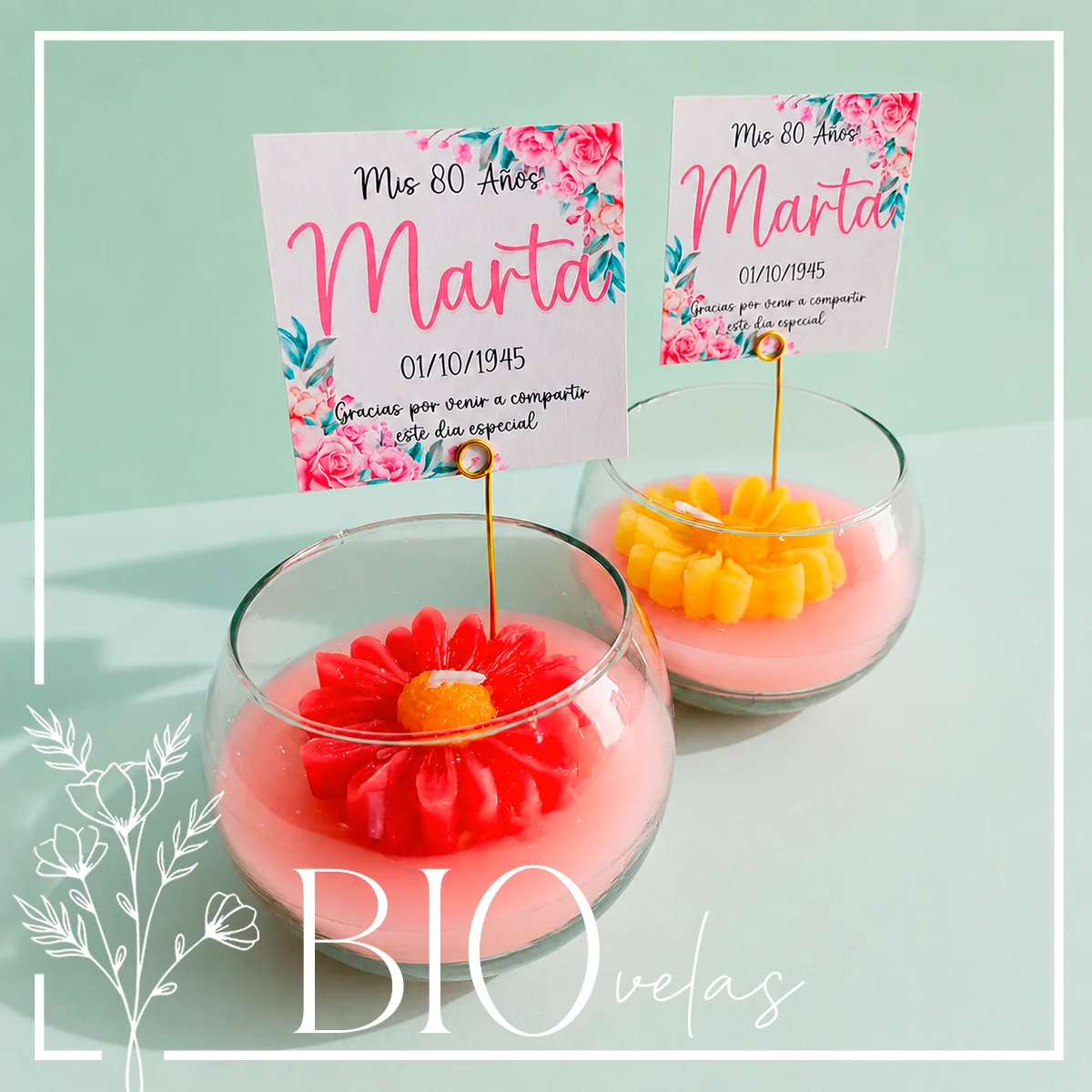 Margarita en copón — Bio Velas