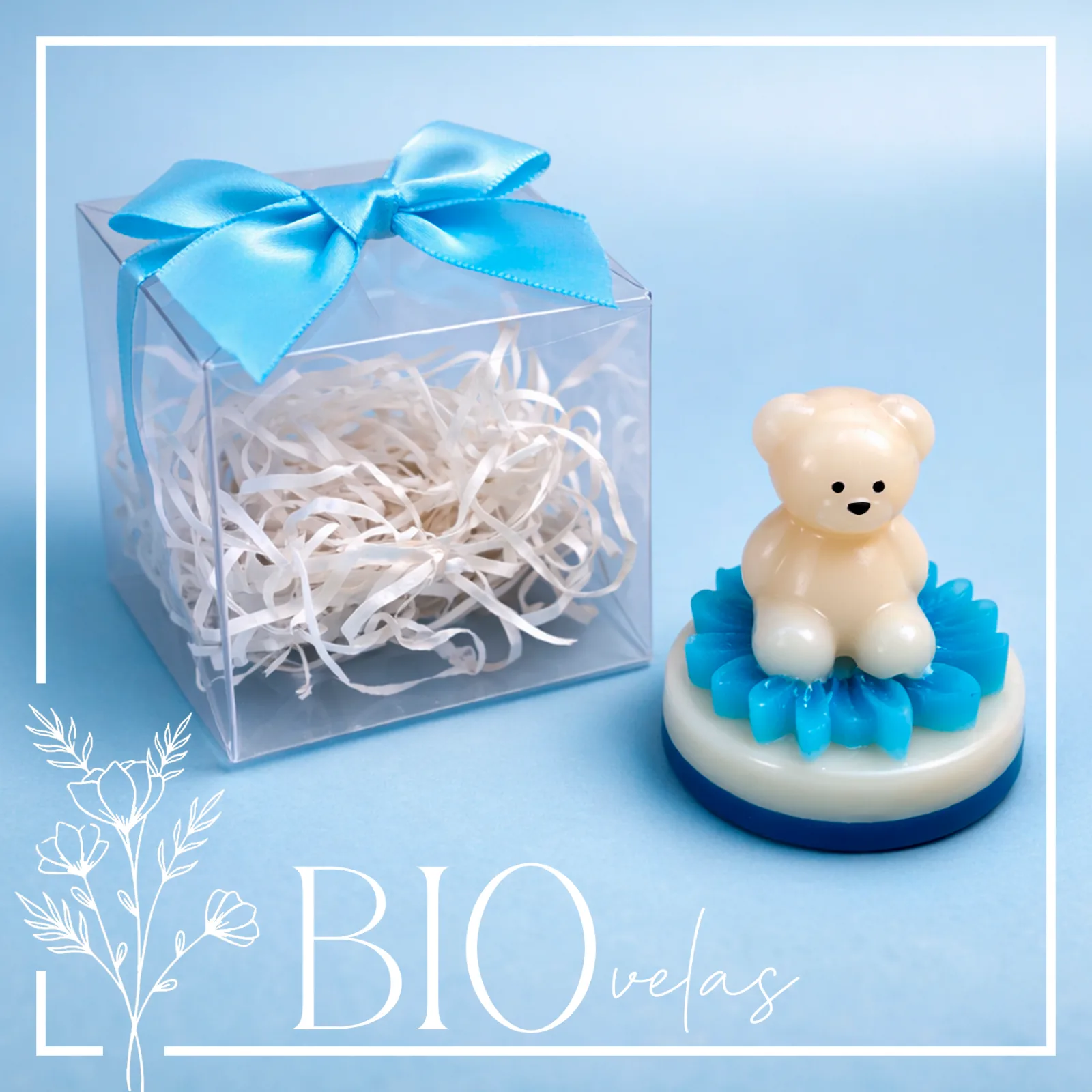 Oso margarita base (caja) — Bio Velas