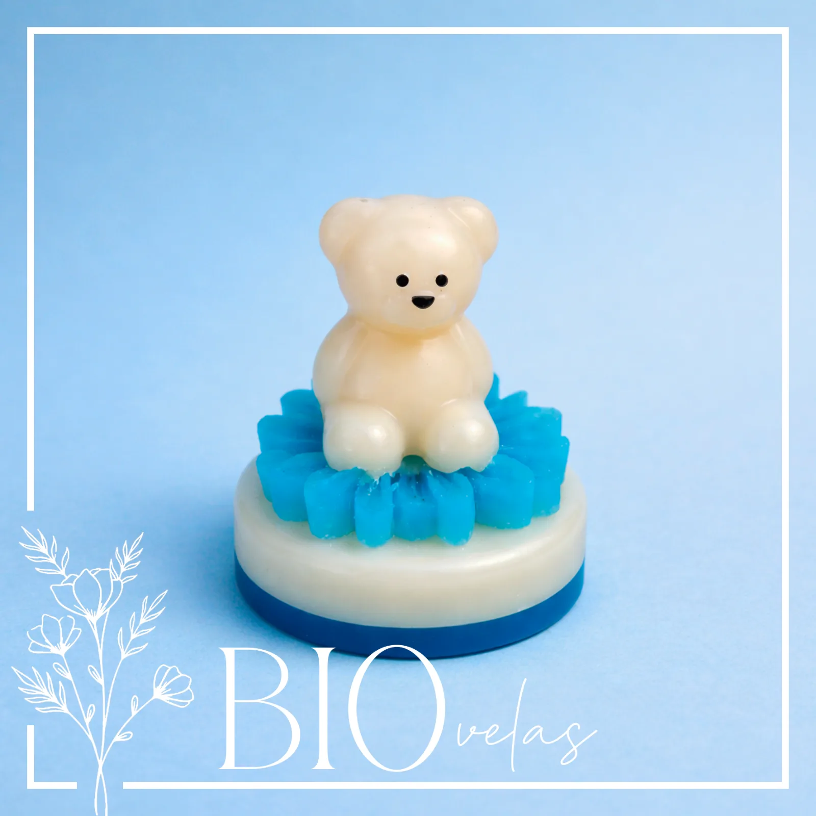 Oso margarita base (simple) — Bio Velas