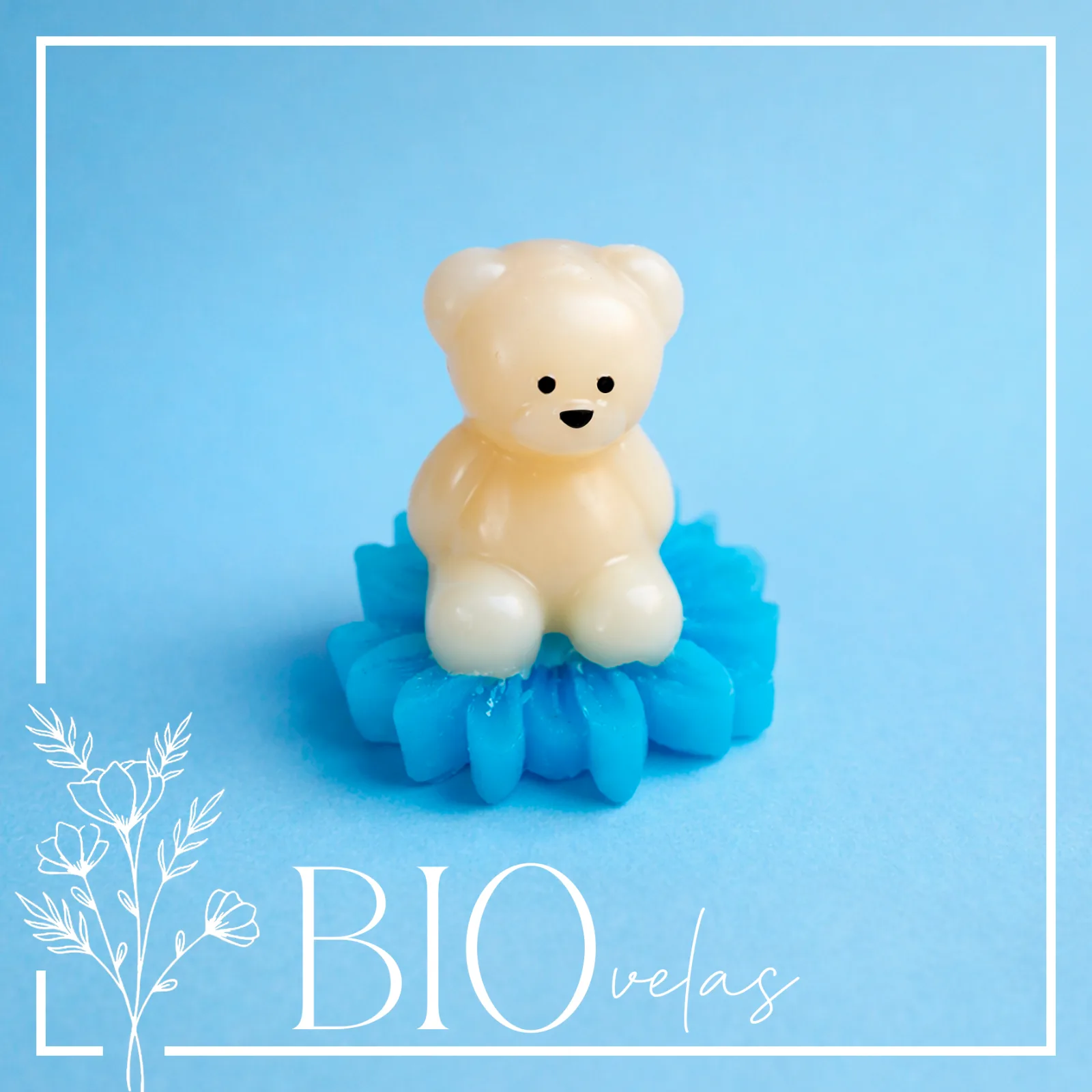 Oso margarita (simple) — Bio Velas