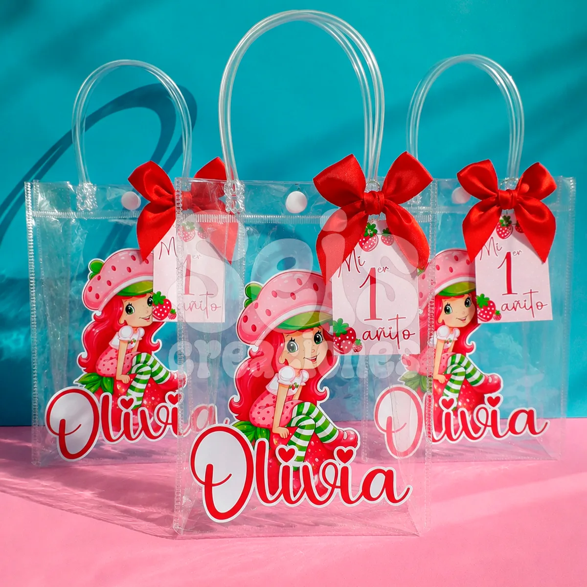 Bolsa pvc moño — Seis Creaciones