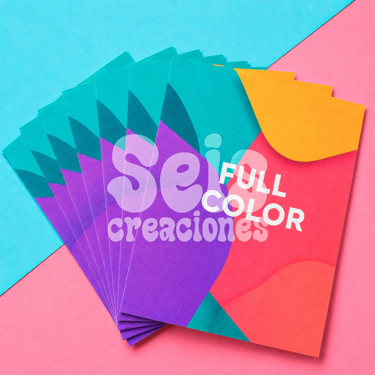 Folleto full color — Seis Creaciones