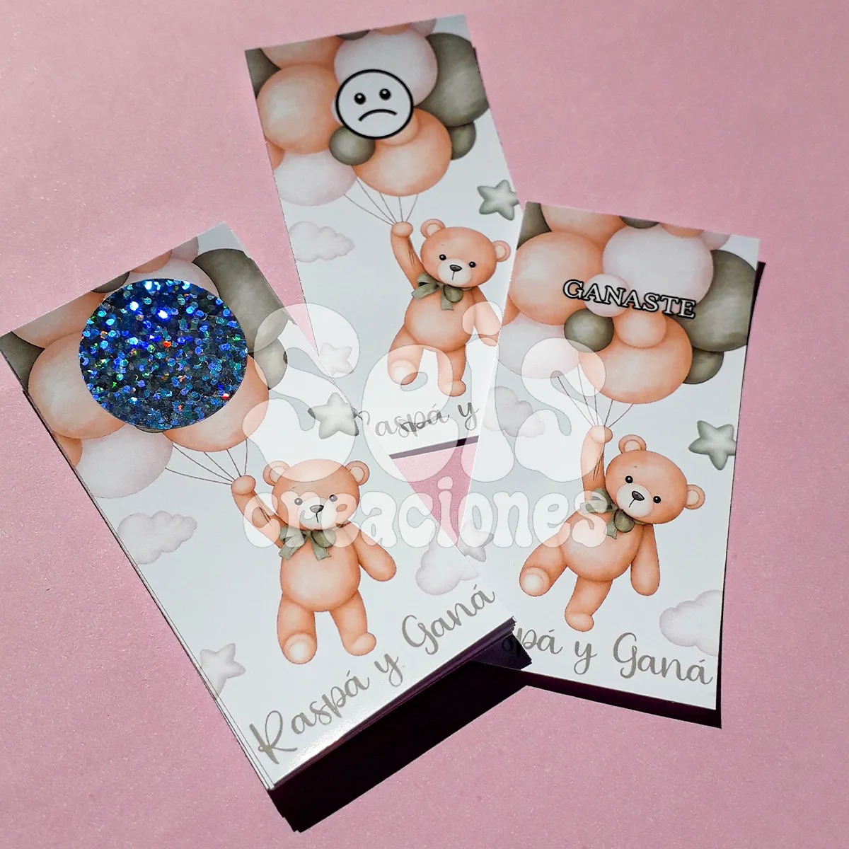Tarjeta raspadita (juego) — Seis Creaciones