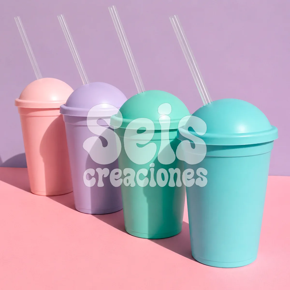 Vaso milk liso — Seis Creaciones